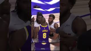 lebron elbows isaiah steward 😈 [upl. by Bishop]