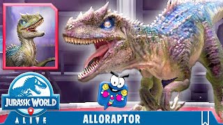 NEWLY BUFFED ALLORAPTOR JURASSIC WORLD ALIVE [upl. by Dowzall133]