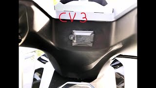 Kymco CV3 550i ABS  Montage USBSteckdose  DIY Tutorial [upl. by Anton]