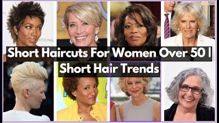 Short Haircuts For Women Over 50  Style Your Dreams [upl. by Erb]