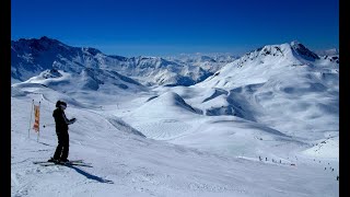 La Plagne Champagny Arcs  Ski Highlights [upl. by Drolet611]