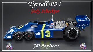 GP Replicas Tyrrell P34 Jody Scheckter 1976 review [upl. by Suiramaj533]