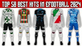 TOP 50 BEST KITS IN EFOOTBALL 2024 MOBILE  BEAUTIFUL UPDATE KITS [upl. by Thapa]