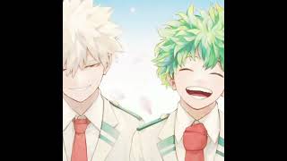 Deku e Bakugo bokunohercacademiaedit anime deku bakugou [upl. by Evan]