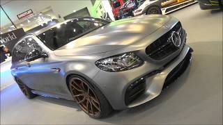 MercedesBenz AMG E63 S W212  Renntech  Akrapovic  Essen Motor Show 2018 [upl. by Airehtfele]