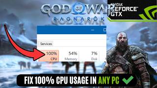 God of War Ragnarok  100 CPU Usage Fixed  Works With Every CPU [upl. by Havens]