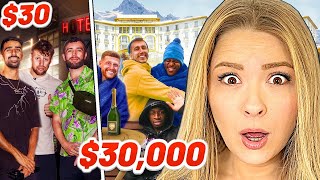 Couple Reacts To SIDEMEN 30000 VS 30 HOTEL [upl. by Attenyl348]