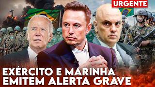 Exército e Marinha do Brasil SOFRE com CONFLITO entre Elon Musk e Moraes Felipe Dideus [upl. by Assirod546]