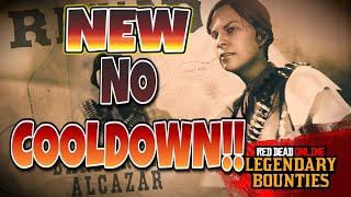 🔥NEW BOUNTY HUNTER NO COOLDOWN METHOD 🔥 RDR2 ONLINE RED DEAD ONLINE RED DEAD REDEMPTION 2 ONLINE [upl. by Ahsiuqram914]