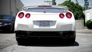 SP Engineering Nissan GTR  GReddy Ti Racing Exhaust [upl. by Lucier]