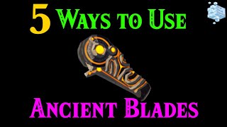 5 Ways to Use Ancient Blades  Tears of the Kingdom [upl. by Iatnwahs942]