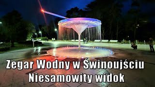 Zegar Wodny w Świnoujściu – Niesamowity widok [upl. by Mastrianni]