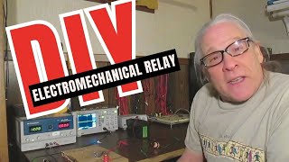 How to Make an Electromechanical Relay Using Items You Already Have [upl. by Ihculo]