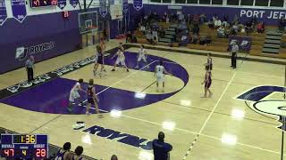 Port Jefferson High vs greenport Boys Varsity Basketball [upl. by Tilda101]