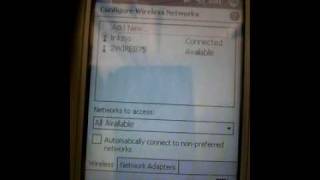 How to set up Dell Axim Wifi wireless connection [upl. by Iruyas222]