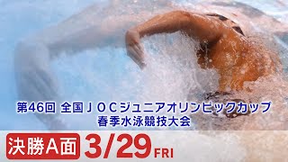 第46回 全国JOCジュニアオリンピックカップ春季水泳競技大会 3日目 決勝A面 [upl. by Havstad]