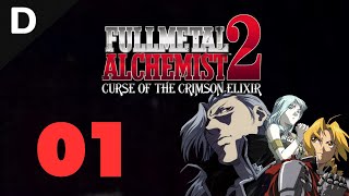 Fullmetal Alchemist 2 Curse of the Crimson Elixir Playthrough Episode 01 [upl. by Bille]