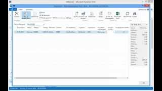 Microsoft Dynamics NAV 2015  Tutorial Ausziffern von Debitorenposten [upl. by Namhar632]