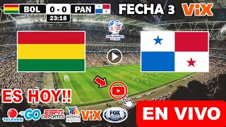 Bolivia vs Panamá en vivo Donde Ver Partido Bolivia vs Panamá Jornada 3 Copa América 2024 [upl. by Aserej817]