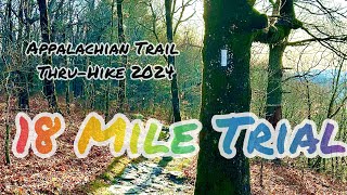 18 Mile Trial  2024 Appalachian Trail ThruHike  Day 9 [upl. by Gerardo970]