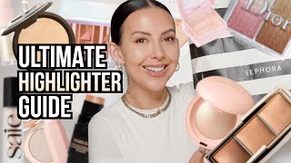 I Bought EVERY Highlighter in Sephora amp TESTED Them Back to Back [upl. by Adnilema]