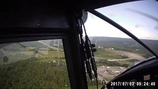 Landing at Duanesburg 4B1 in Luscombe 8A [upl. by Araeit807]