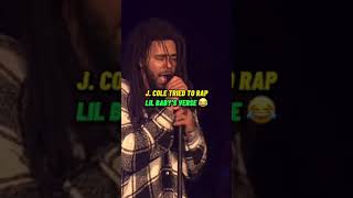 J Cole Tried To Rap LIL BABY’S Verse 🔥 [upl. by Miehar]