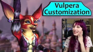 Vulpera Allied Race Customization Options  Male and Female [upl. by Ayokal]