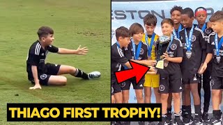 Thiago Messi goal helped Inter Miami academy WIN the FINAL of Weston Cup tournament  Football News [upl. by Tegdig]