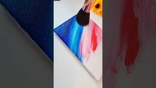 Satisfying northern lights 🩷💫acrylic painting art painting shorts youtubeshorts [upl. by Gilly598]