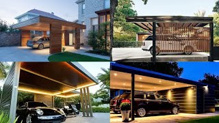 Modern Carport Designs for Your Home  Affordable DIY Carport Design Ideas  Home Heavens [upl. by Yroger]