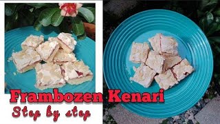 Resepi Biskut Frambozen Kenari  step by step biskutraya biskutkayangan [upl. by Henry949]