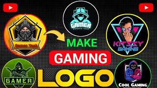 Gaming Logo Kaise Banaye  gaming logo kaise banaen  How to create gaming logo  Gaming Logo [upl. by Sherj]