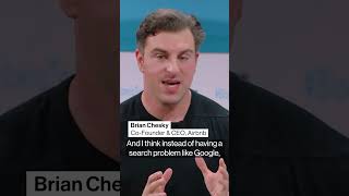 Airbnb CEO Brian Chesky talks about how AI impacts their business [upl. by Sivehc]