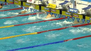 Michael Phelps 200 m IM Berlin World Cup 2011 final 23102011 [upl. by Rofotsirk711]