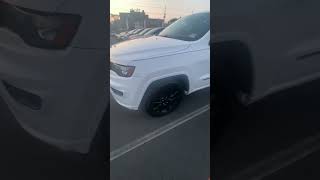 Heres a Cool White Jeep Grand Cherokee at My Dads Job at Axis Motor Cars Everyone [upl. by Imelida]