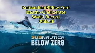 WR  Time 25314  Subnautica Below Zero  death Chelicerate  Glitchless  survival [upl. by Lori526]