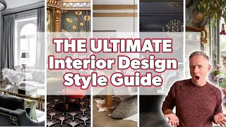 50 Interior Design Styles Explained in 25 Minutes [upl. by Aylsworth207]