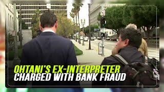 Shohei Ohtanis exinterpreter appears in Los Angeles court charged with bank fraud [upl. by Janela]