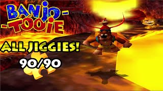 Banjo Tooie  All Jiggies 🧩 With Timestamps [upl. by Baten]