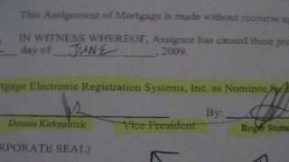 Bank Mortgage Fraud pt 2 of 5 ASSIGNMENT TRANSFER FRAUDANY CONFLICTS [upl. by Fen]