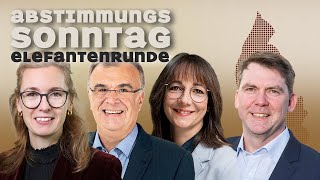 Elefantenrunde Abstimmungssonntag 21 Januar 2024 [upl. by Epotimet826]