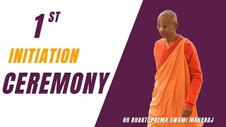 First Initiation Ceremony Nityananda Trayodashi  22 February 2024  Bhakti Prema Swami Maharaj [upl. by Aneahs]