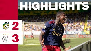 First game first win 🤩  Highlights Fortuna Sittard  Ajax [upl. by Bonnibelle]