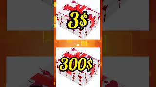 choose the 3 and 300 gift 🎁 box silver vs goldenshortsviral chooseboxsilvergold youtubegift [upl. by Sofko156]