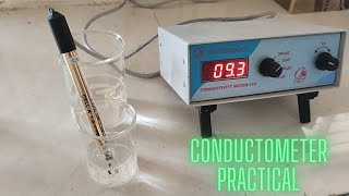 Conductometer Practical  Sparingly soluble saltsPbSo4  For BSc and MSc students [upl. by Ainar]