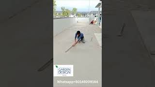 Expert Guide to Outdoor Floor Construction Transform Your Garden in Malaysia [upl. by Nerrej776]