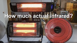 Infrared heater efficiency  how much is radiated infrared [upl. by Eninnaj]