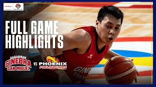 BRGY GINEBRA vs PHOENIX  FULL GAME HIGHLIGHTS  PBA SEASON 49 COMMISSIONERS CUP  DEC 13 2024 [upl. by Ruthann]