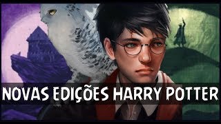 NOVAS EDIÇÕES DE HARRY POTTER  QUER UMA GRÁTIS [upl. by Adigun153]